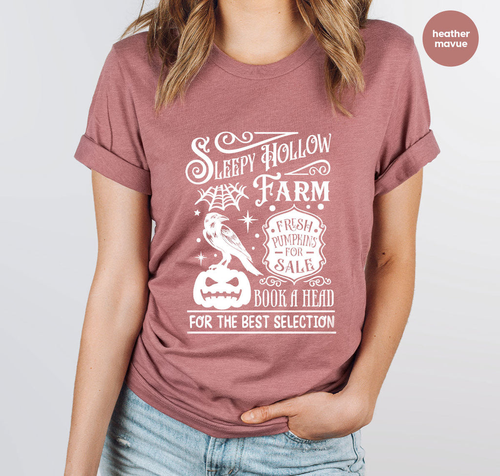 Halloween Sweatshirt, Farmer Outfit, Pumpkin Shirt, Spooky product image 45
