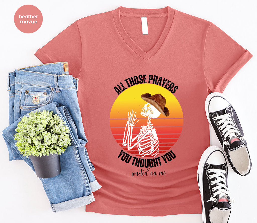 Halloween Crewneck Sweatshirt, Vintage Skeleton Shirt product image 65