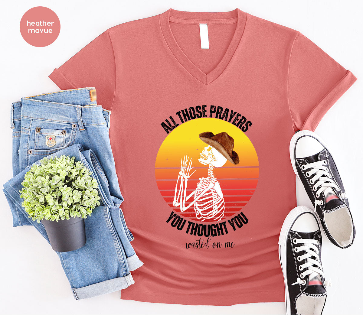 Halloween Crewneck Sweatshirt, Vintage Skeleton Shirt product image 65