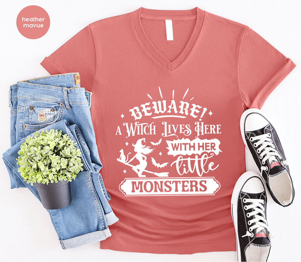 Funny Halloween Tshirts, Witch Shirt, Party Tshirt, Witchy product image 45