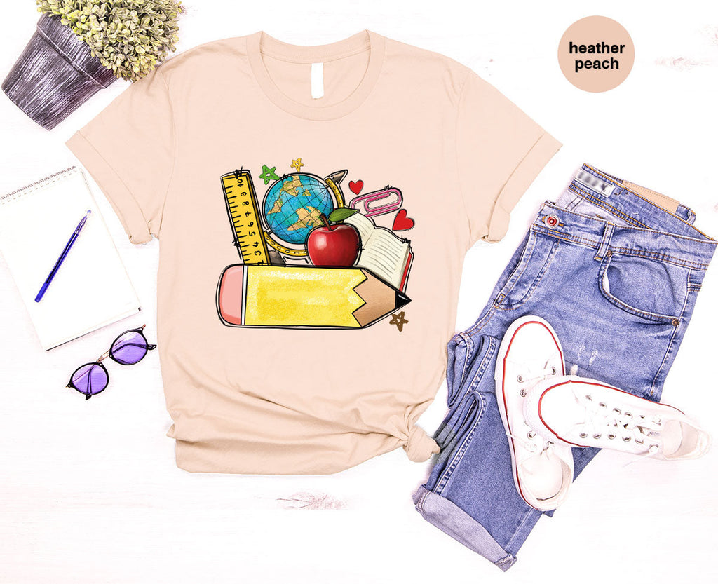 Funny Students Clothing, First Day of School Shirt, New product image 42