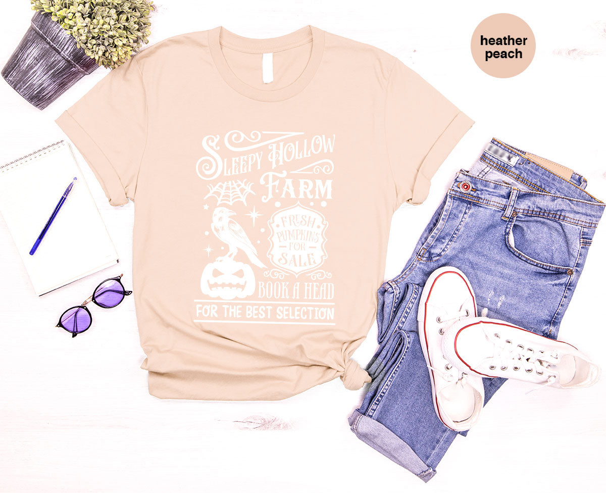 Halloween Sweatshirt, Farmer Outfit, Pumpkin Shirt, Spooky product image 48