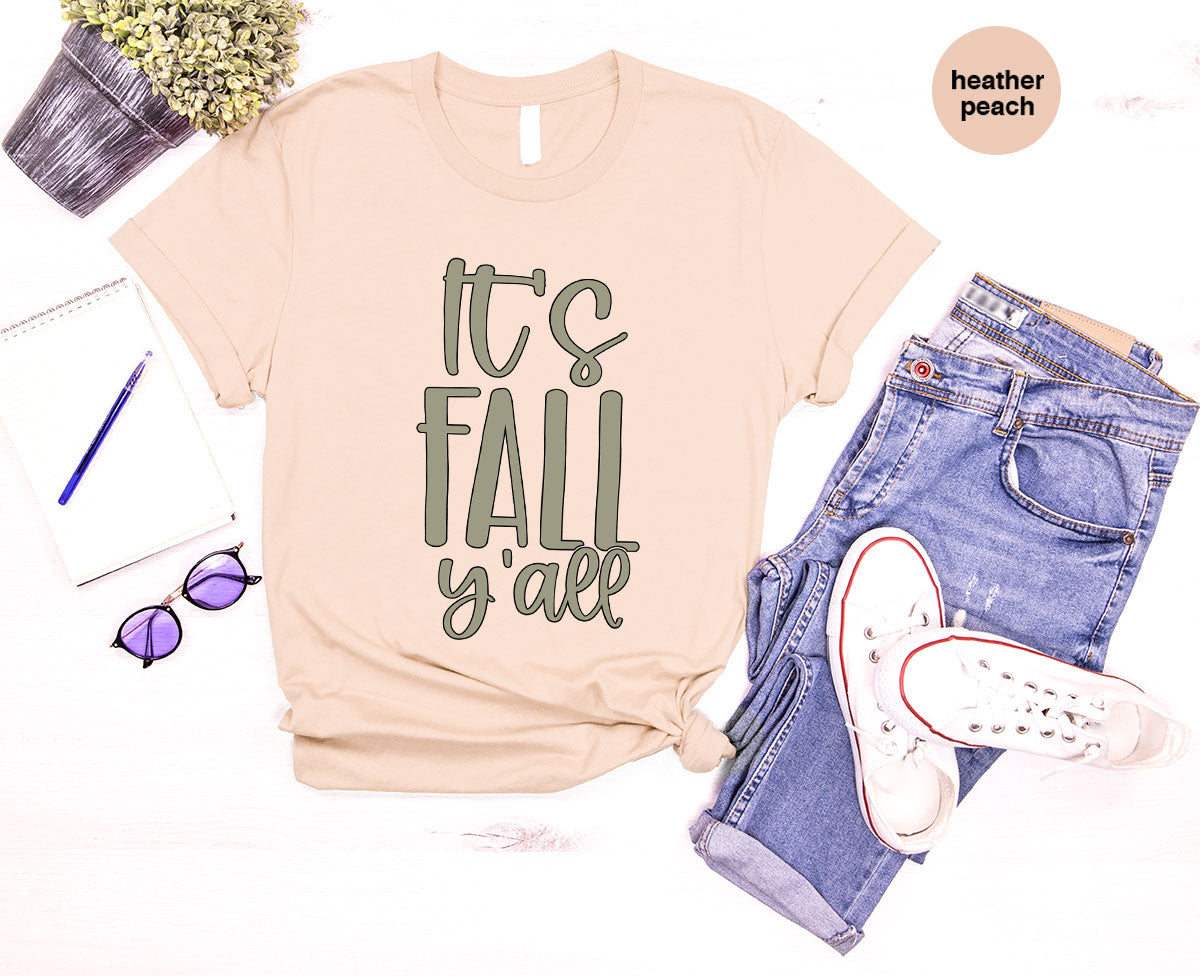 Fall Crewneck Sweatshirt, Its Yall T-Shirt, Gifts, for Her product image 49