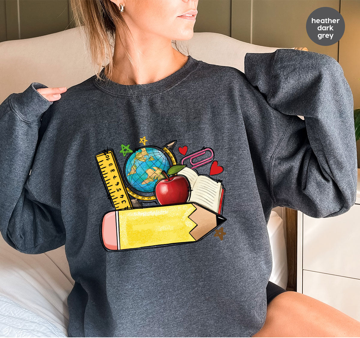 Funny Students Clothing, First Day of School Shirt, New product image 46