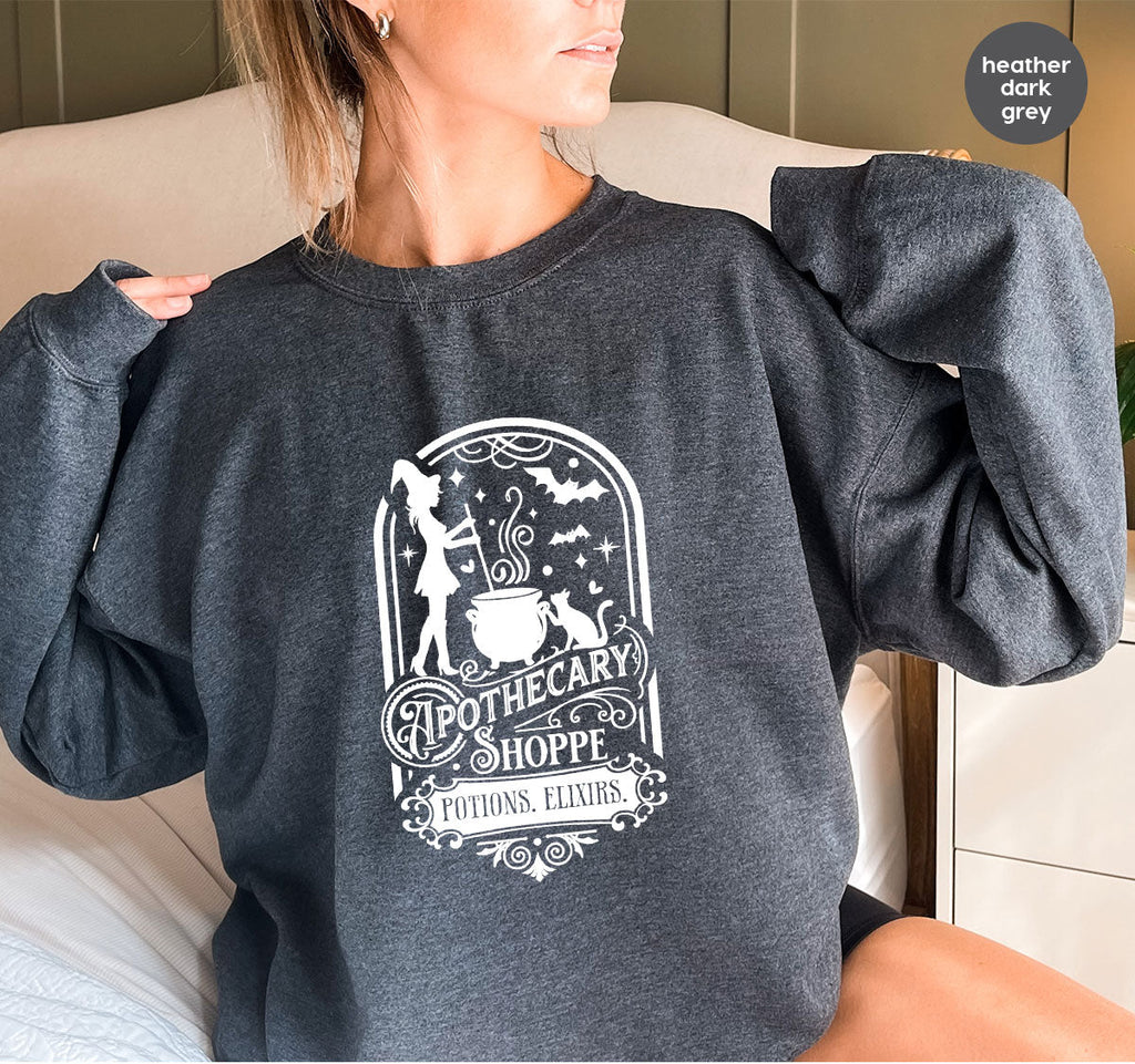 Funny Witch Shirt, Halloween Party Tshirt, Apothecary product image 53