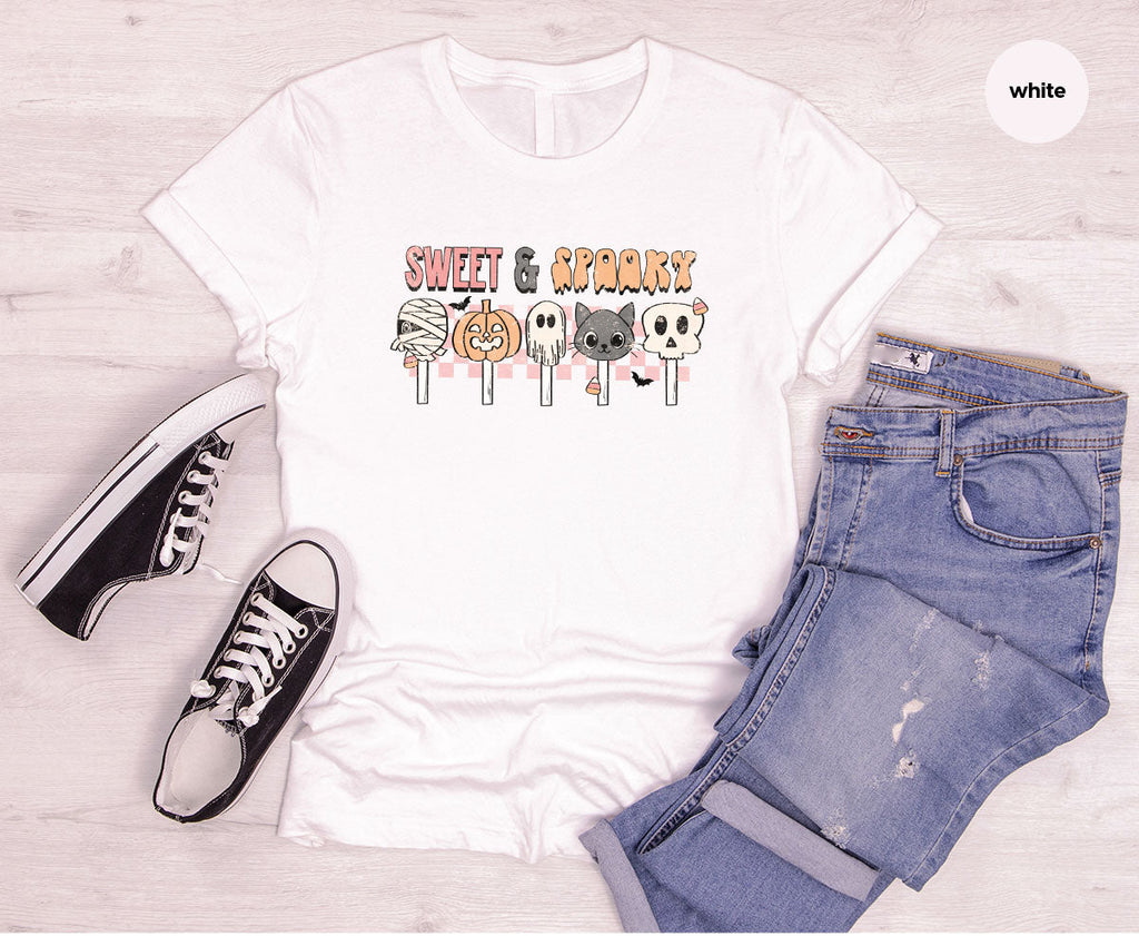 Retro Pumpkin T Shirt, Vintage Cat T-Shirt, Sweet Toddler product image 54