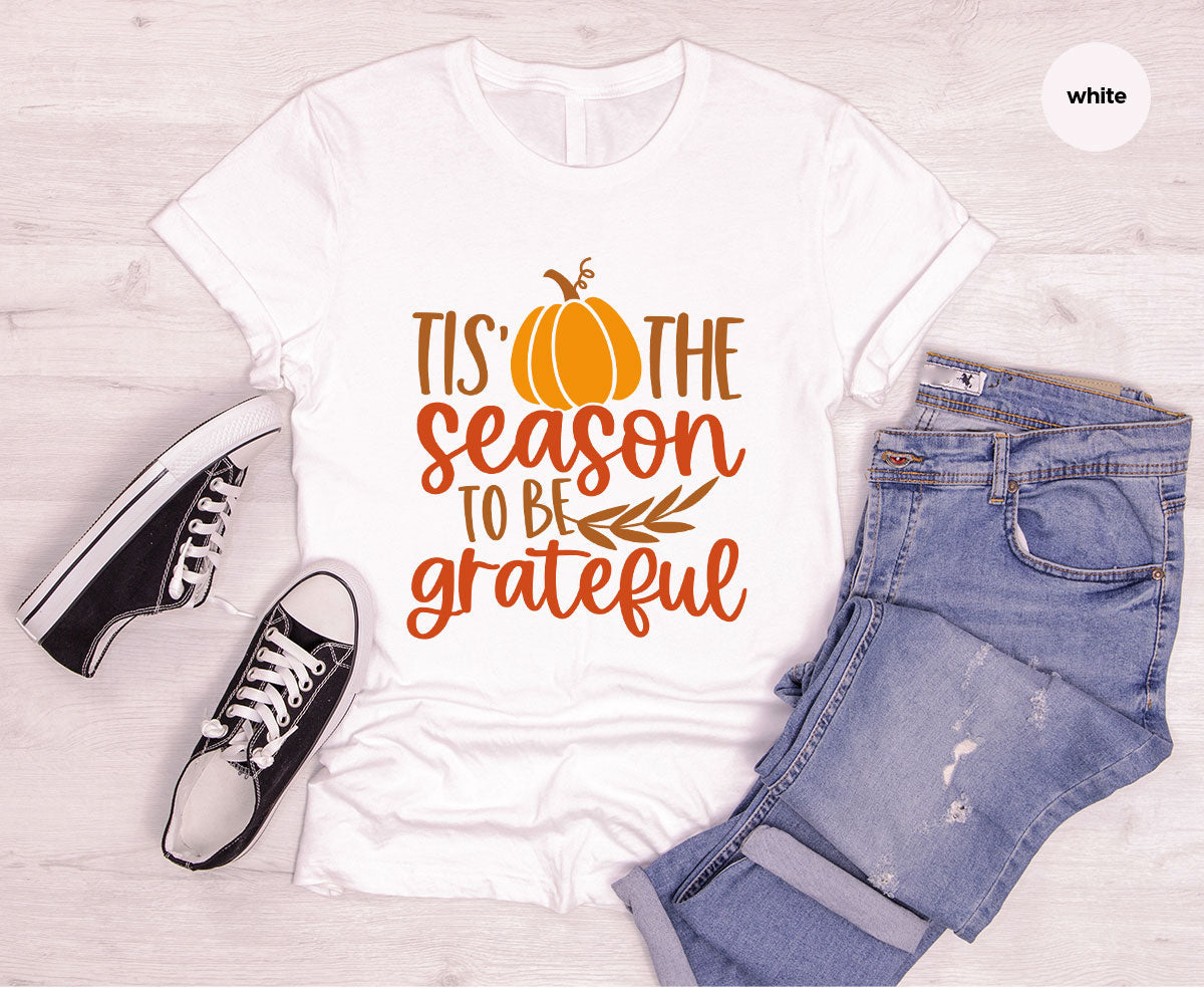 Fall T-Shirt, Autumn Crewneck Sweatshirt, Thanksgiving product image 60