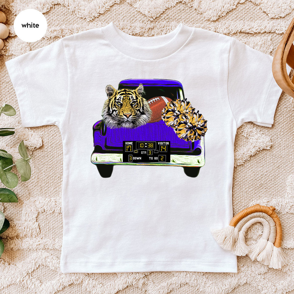 Football Truck Shirt, Tiger Graphic Tees, Mom TShirt, Gifts product image 25