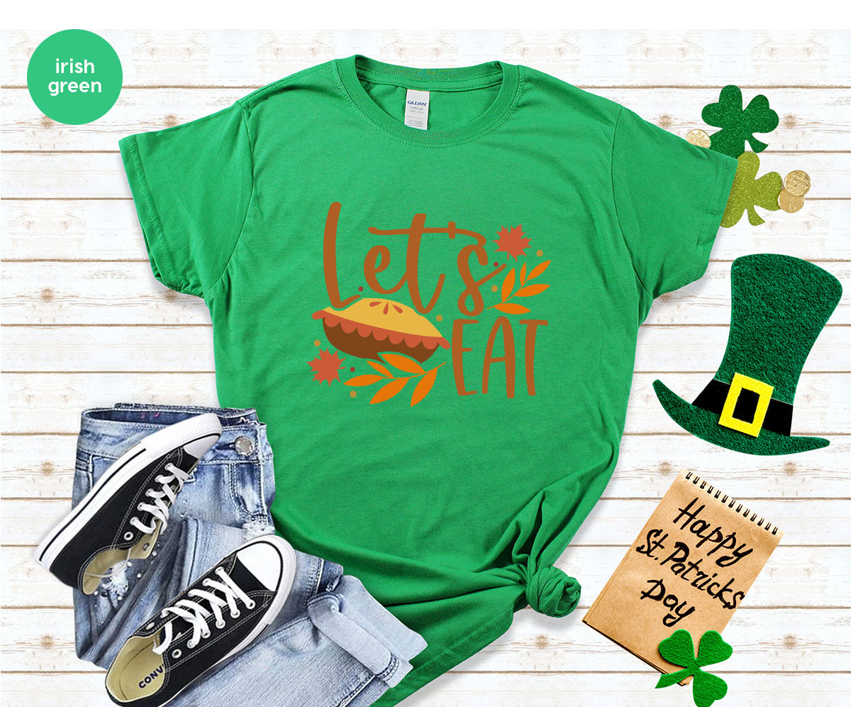 Funny Thanksgiving Shirts, Pumpkin Pie Graphic Tees, Fall product image 42
