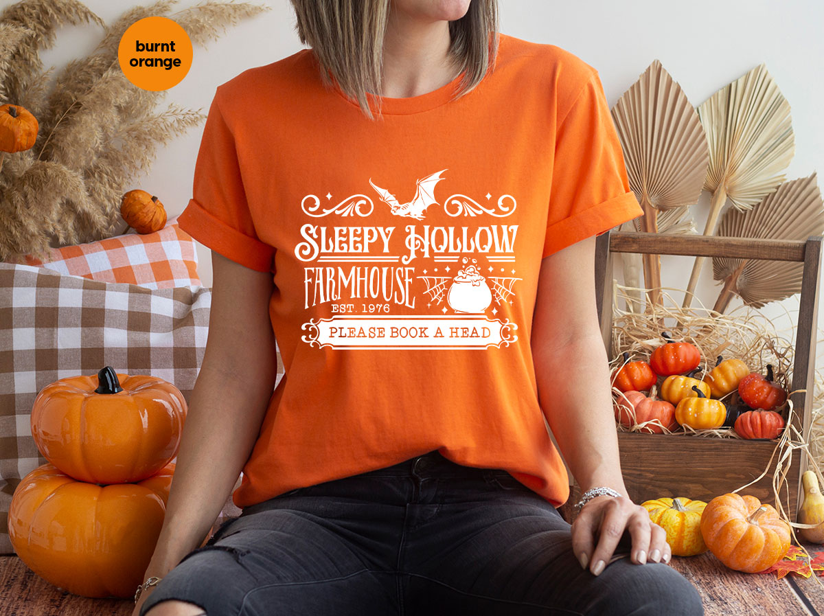 Spooky Season Clothing, Halloween Party Shirts, Farm Horror product image 4