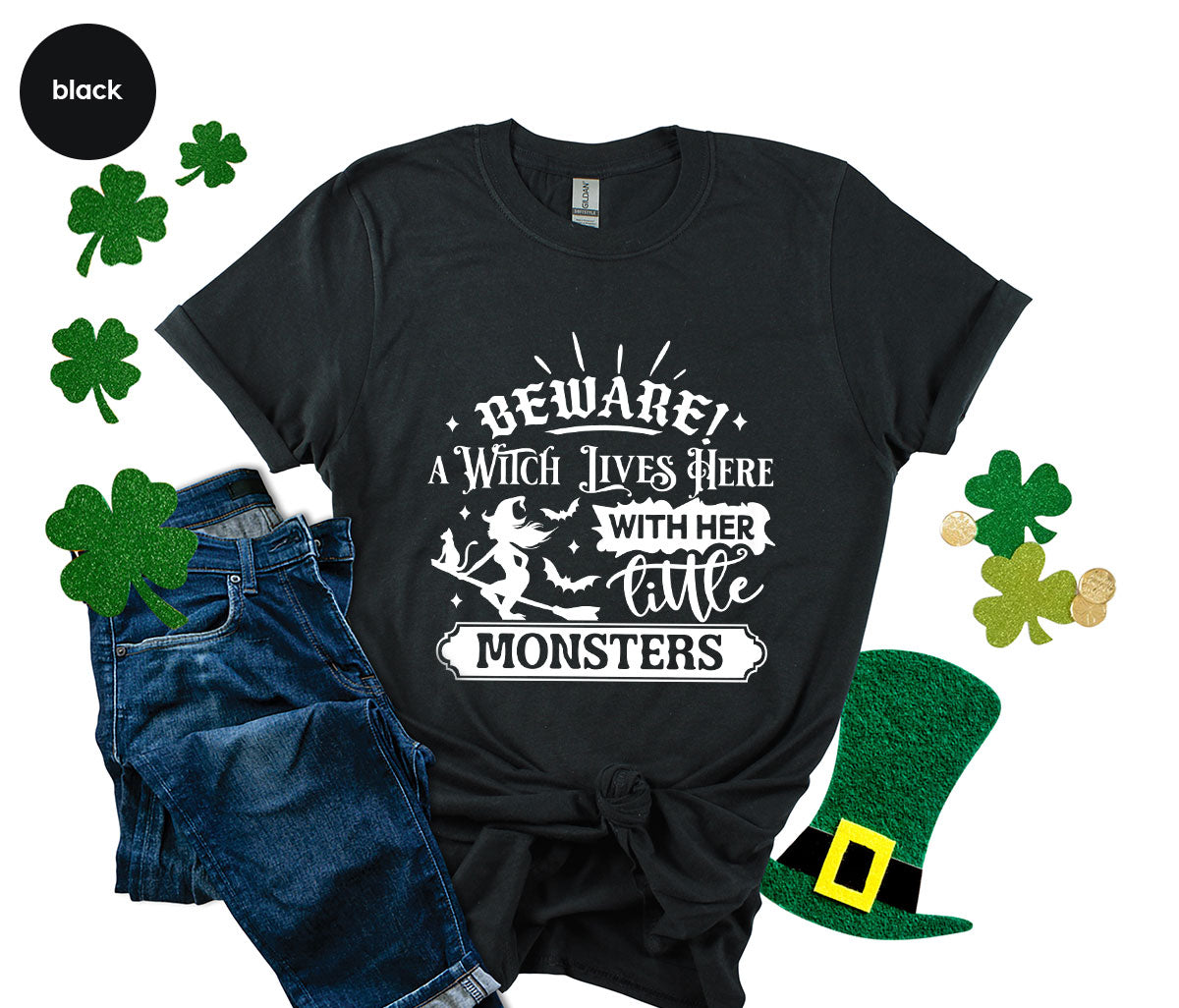 Funny Halloween Tshirts, Witch Shirt, Party Tshirt, Witchy product image 54