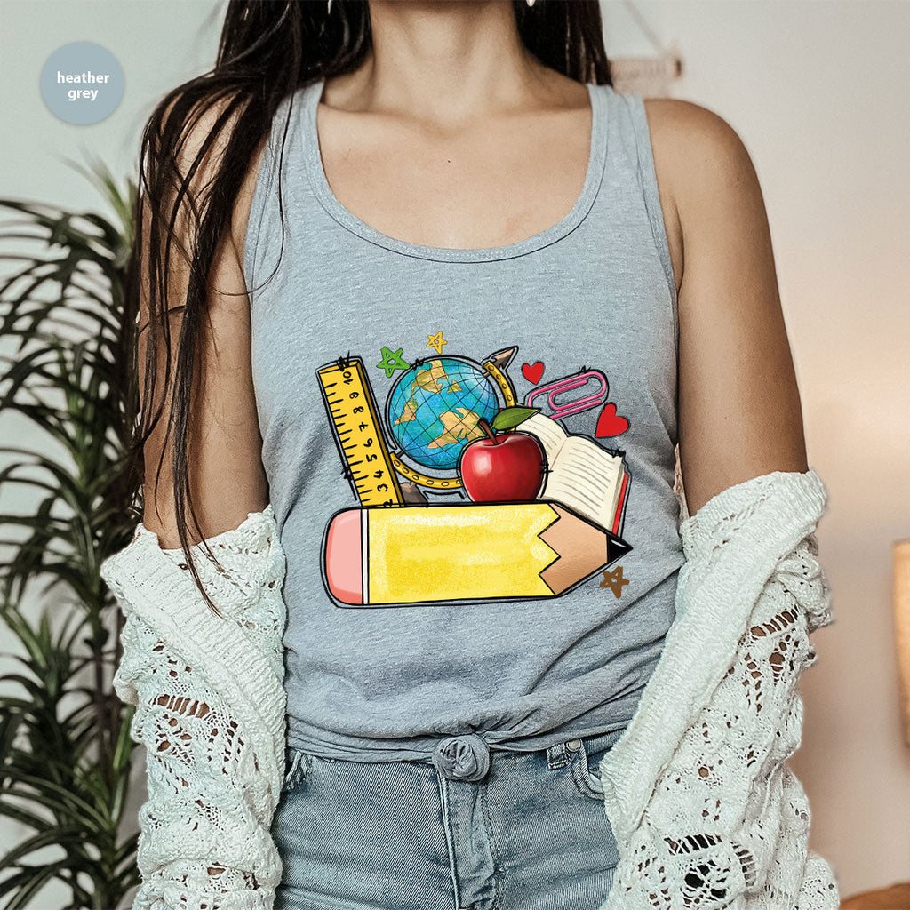 Funny Students Clothing, First Day of School Shirt, New product image 48