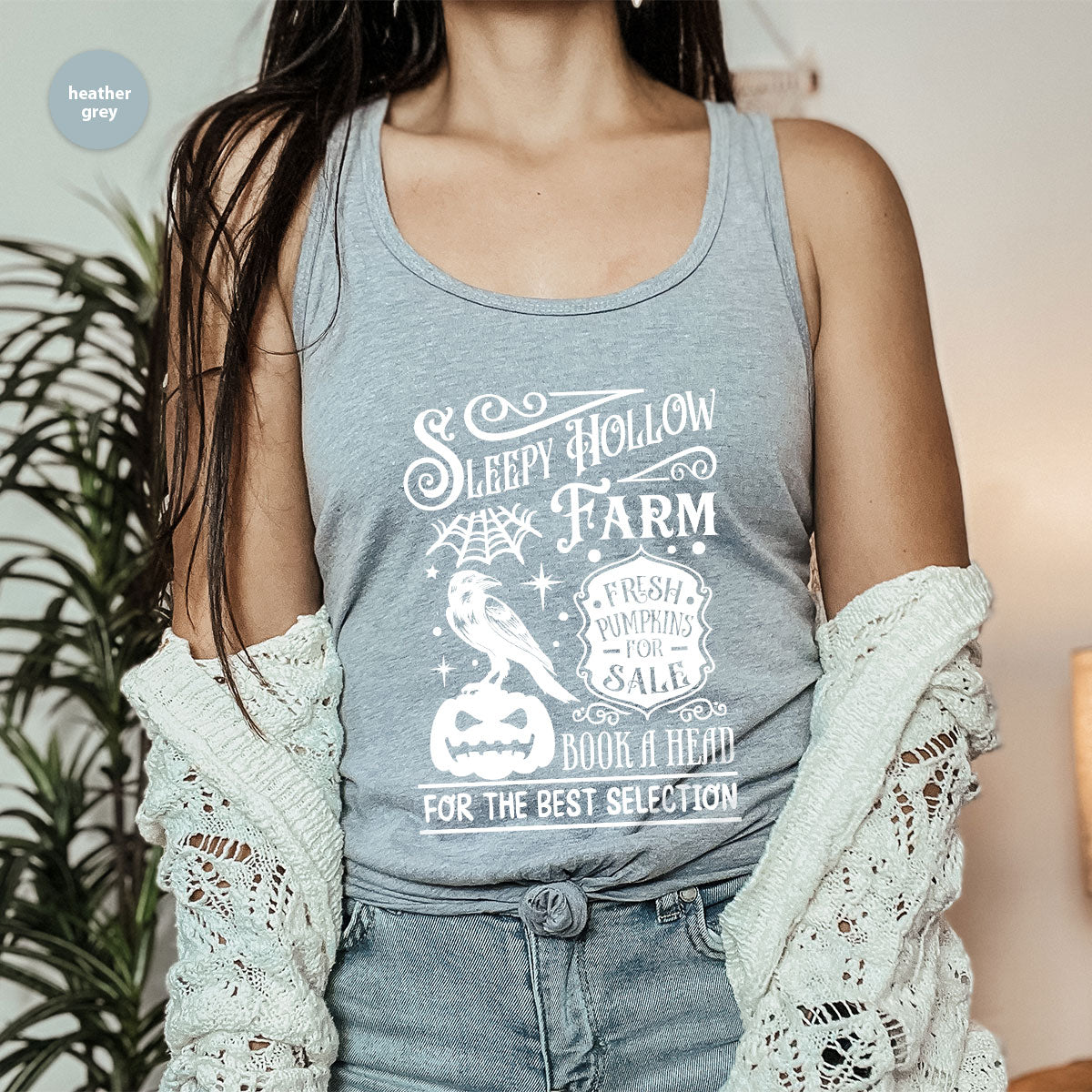 Halloween Sweatshirt, Farmer Outfit, Pumpkin Shirt, Spooky product image 54