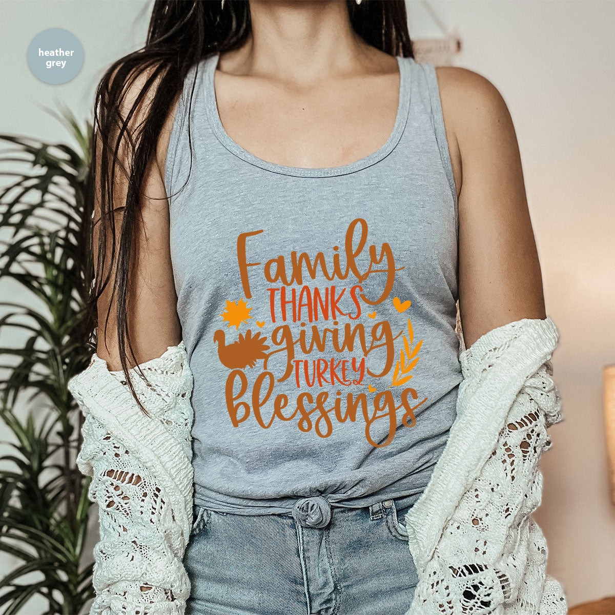Family Thanksgiving Shirts, Gifts for Autumn Crewneck product image 1