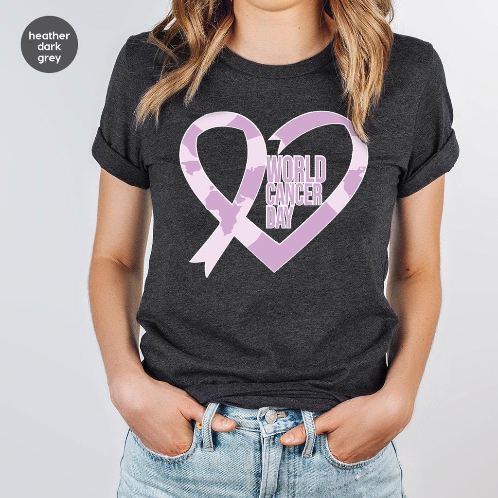 World Cancer Day Gift, T-Shirt, Support Shirt product image 9