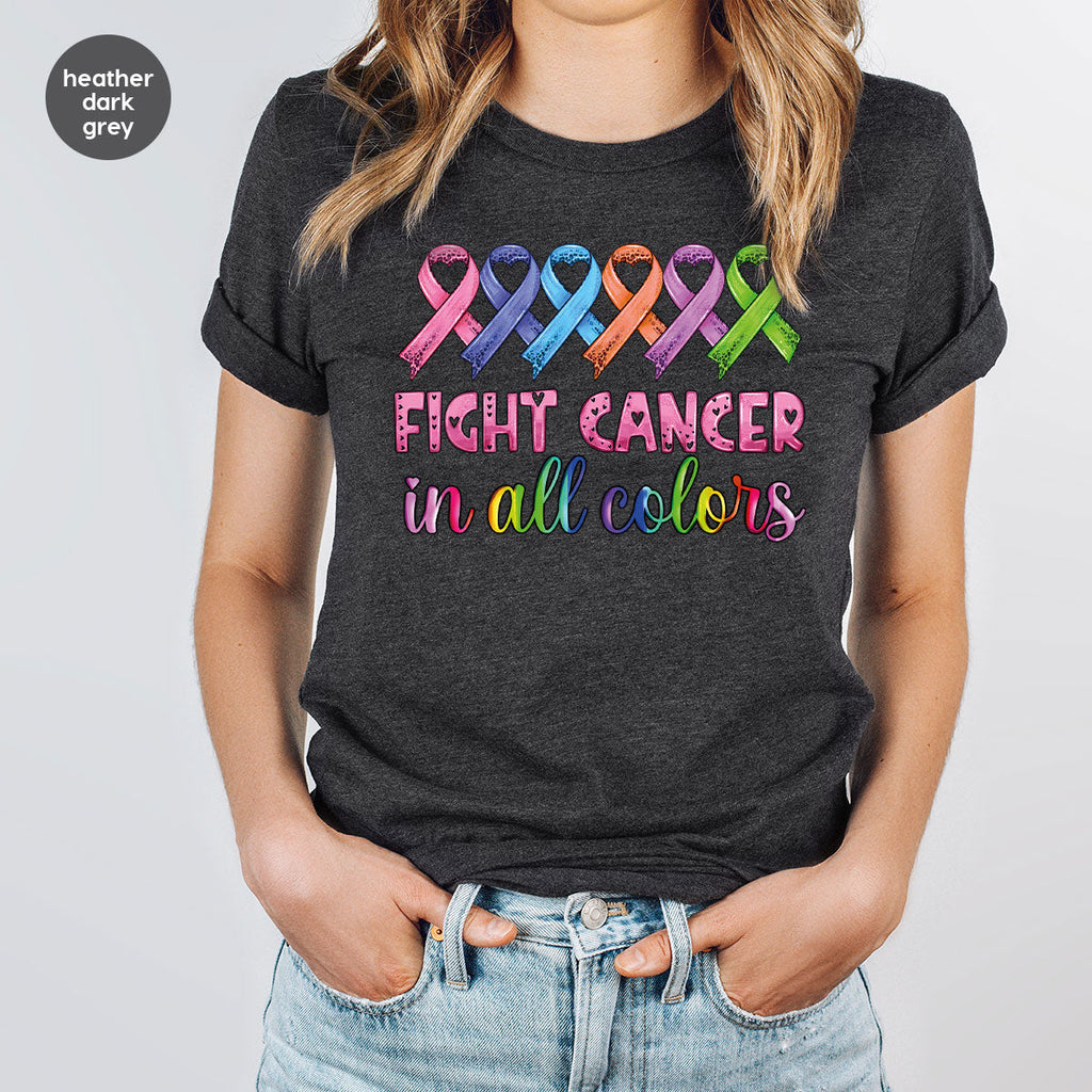 Lung Cancer Shirt, Family Support T-Shirt product image 3