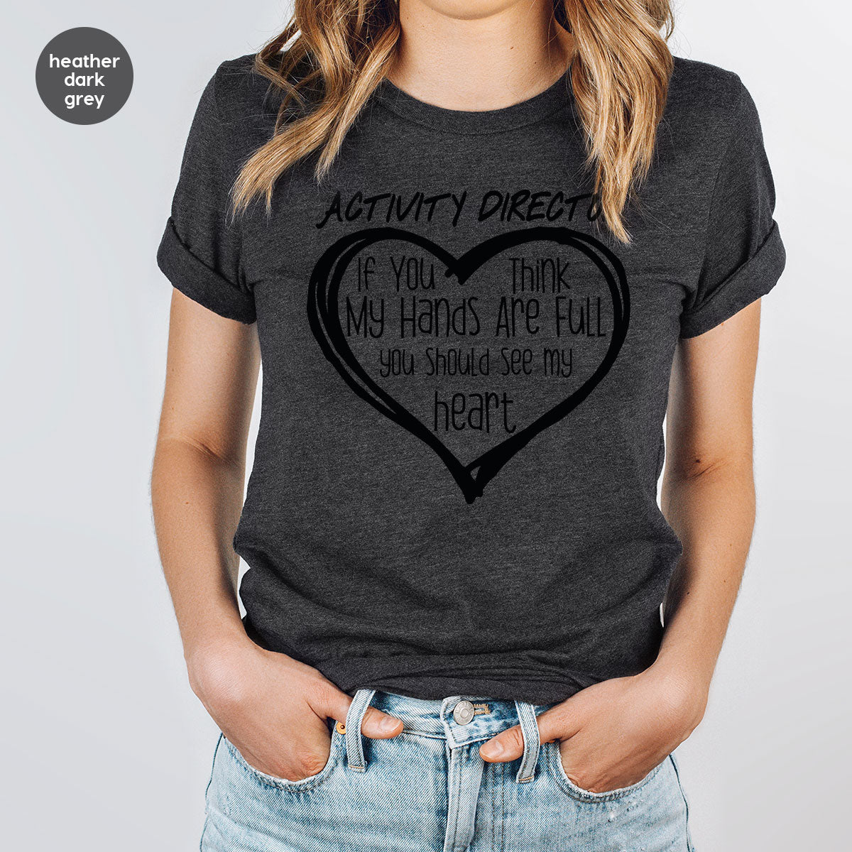 Activity Director Shirt, Love Heart Gift For Couples product image 99
