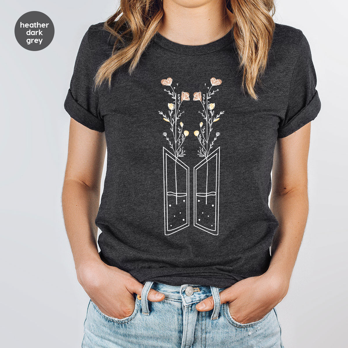 Heart Tree Shirt, Window of Love Valentine's Day Design product image 1