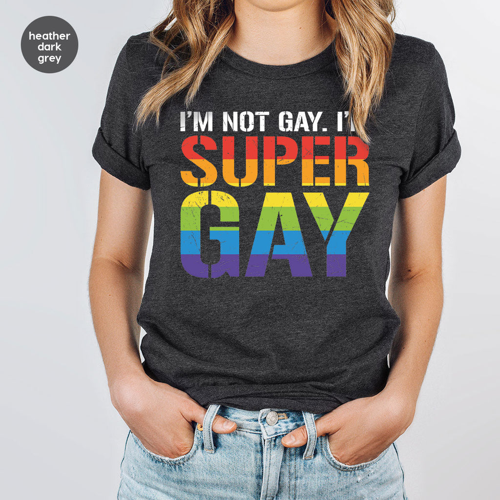 Super Gay Shirt, LGBT Power T-Shirt, Tee product image 116