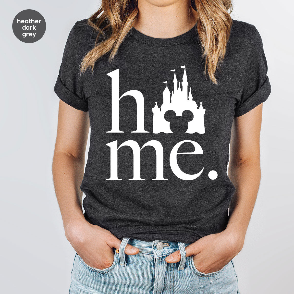 Disney Shirt, Family Home Sweatshirt, World Castle Graphic product image 3
