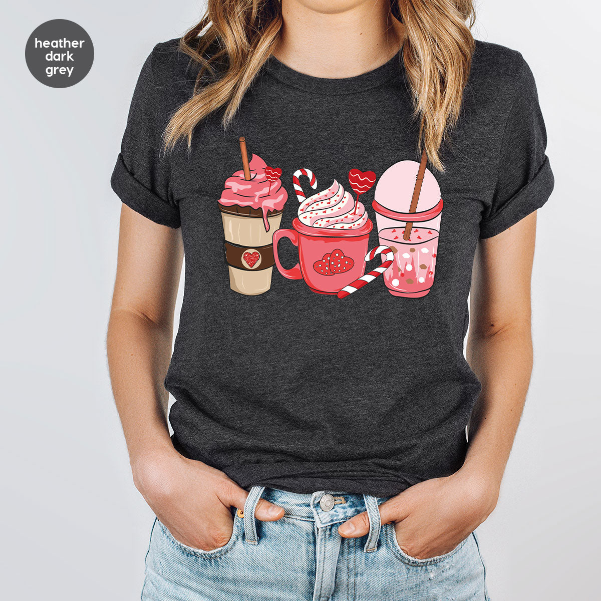 Valentine Drinking Shirt, Valentine's Day Special Gift product image 11