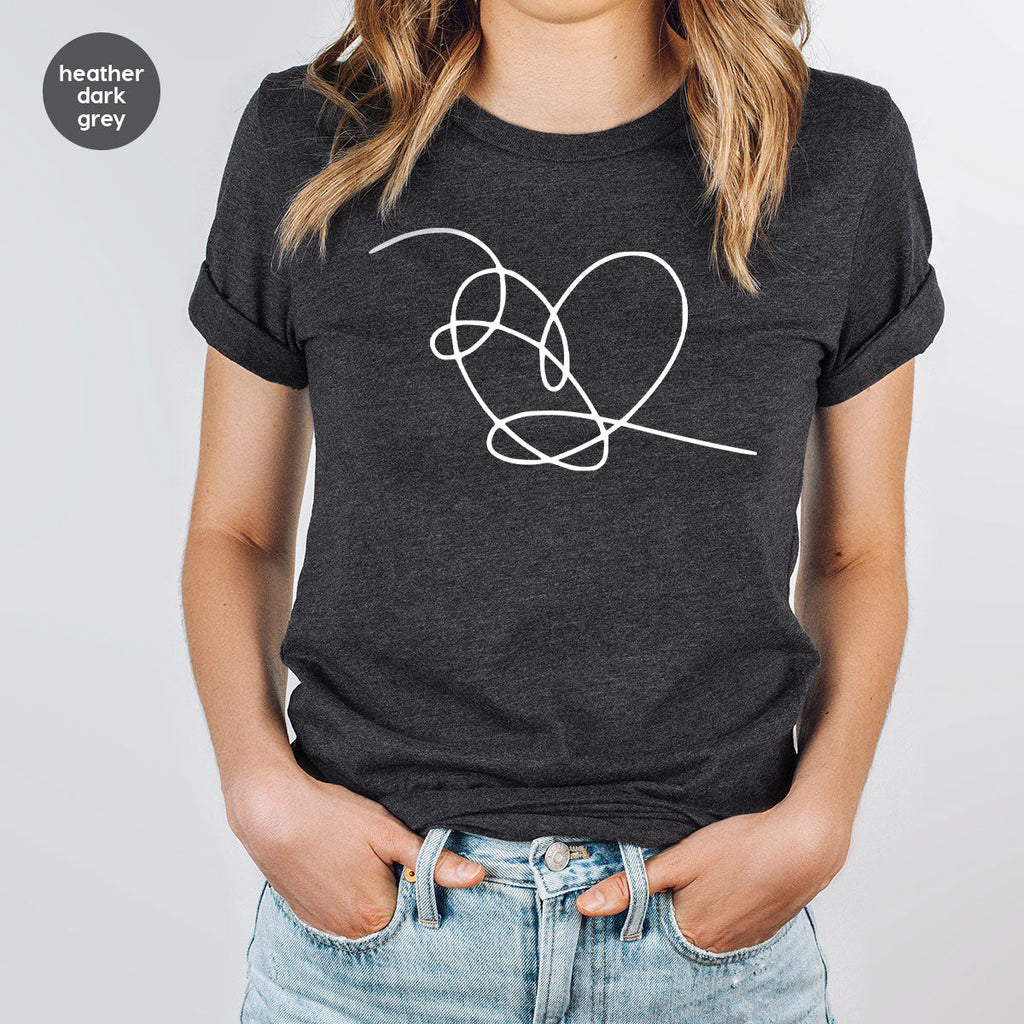 Love Shirt, 2023 Valentine's Day Women Gift, Men's product image 8