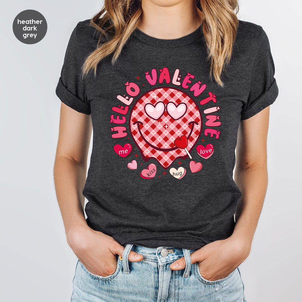 Hello Valentine Shirt, Valentine's Day Love Gift for My product image 99