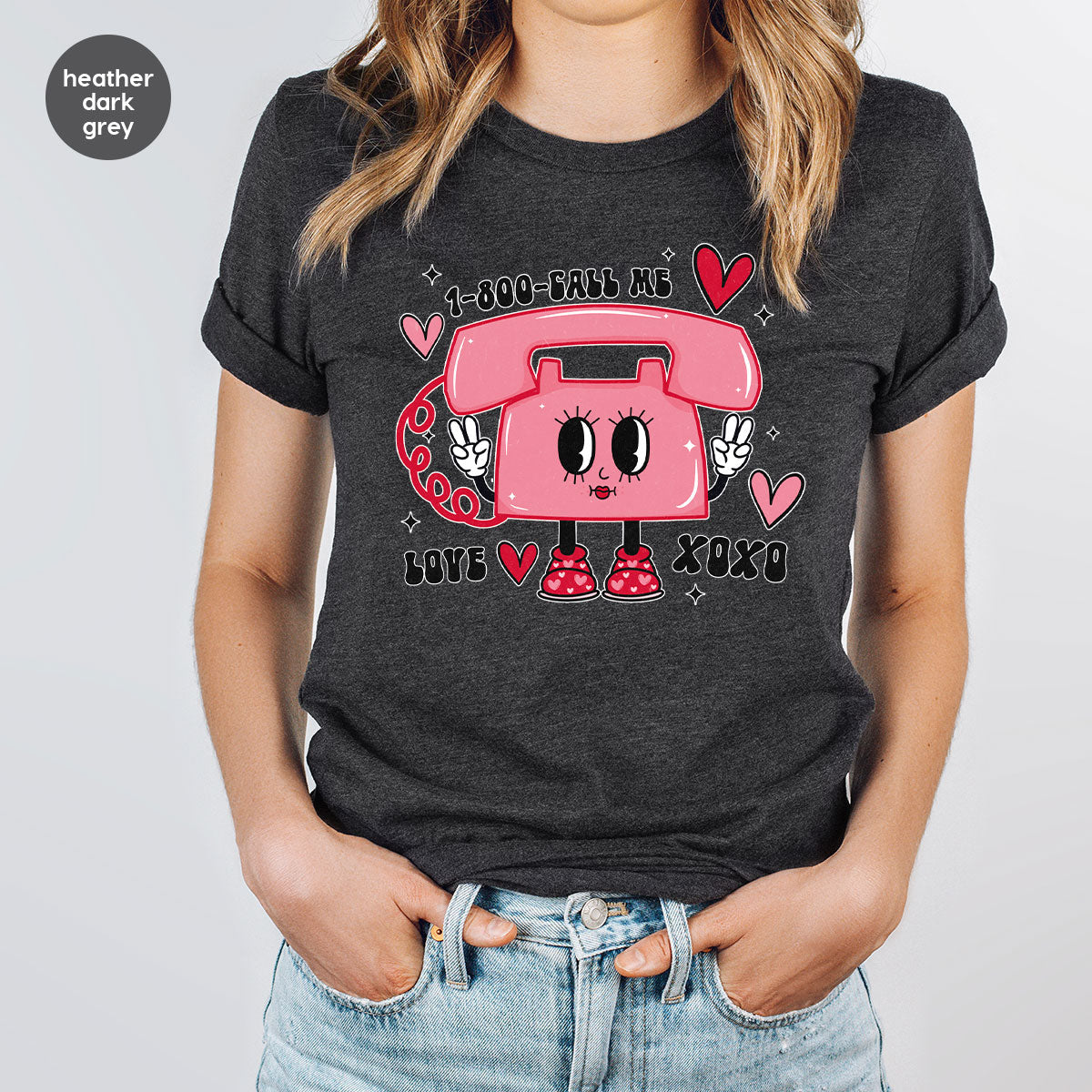 Call Me Lover Shirt, Funny Valentine's Day Cute Love T-Shirt product image 3