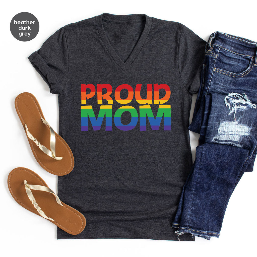 Proud Mom Shirt, LGBT T-Shirt, Tee product image 4