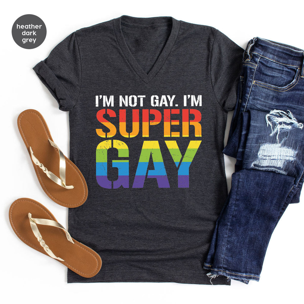 Super Gay Shirt, LGBT Power T-Shirt, Tee product image 117
