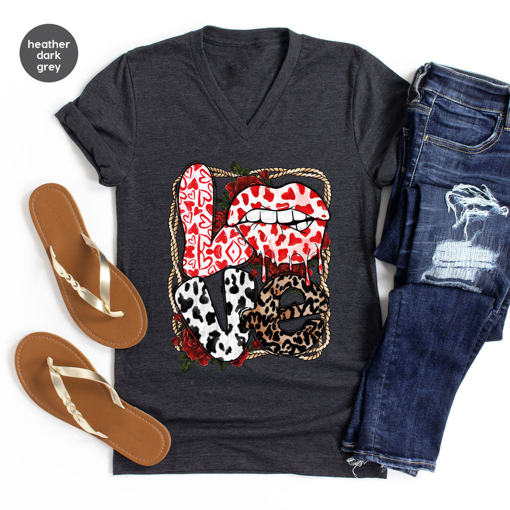 Love Shirt, Lovers Gift, Cool Valentine's Day T-Shirt product image 4