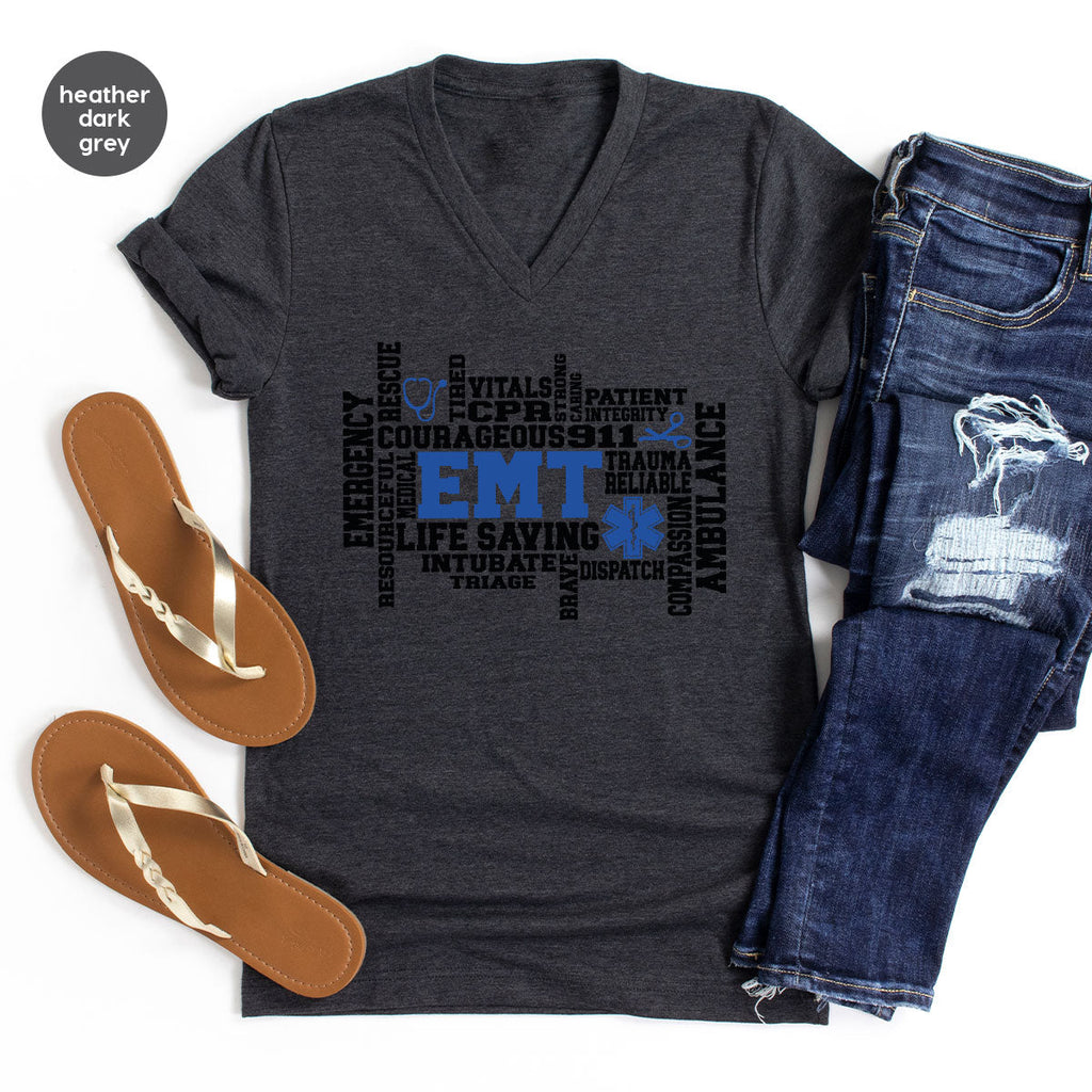 EMT Shirt, Gift For Paramedics, Life Saving T-Shirt product image 4