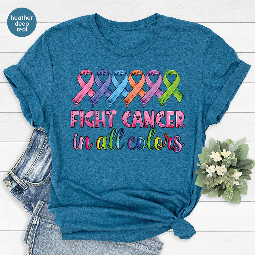 Lung Cancer Shirt, Family Support T-Shirt product image 5