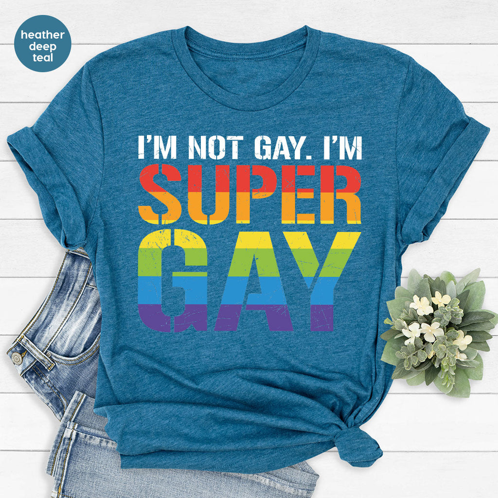 Super Gay Shirt, LGBT Power T-Shirt, Tee product image 118