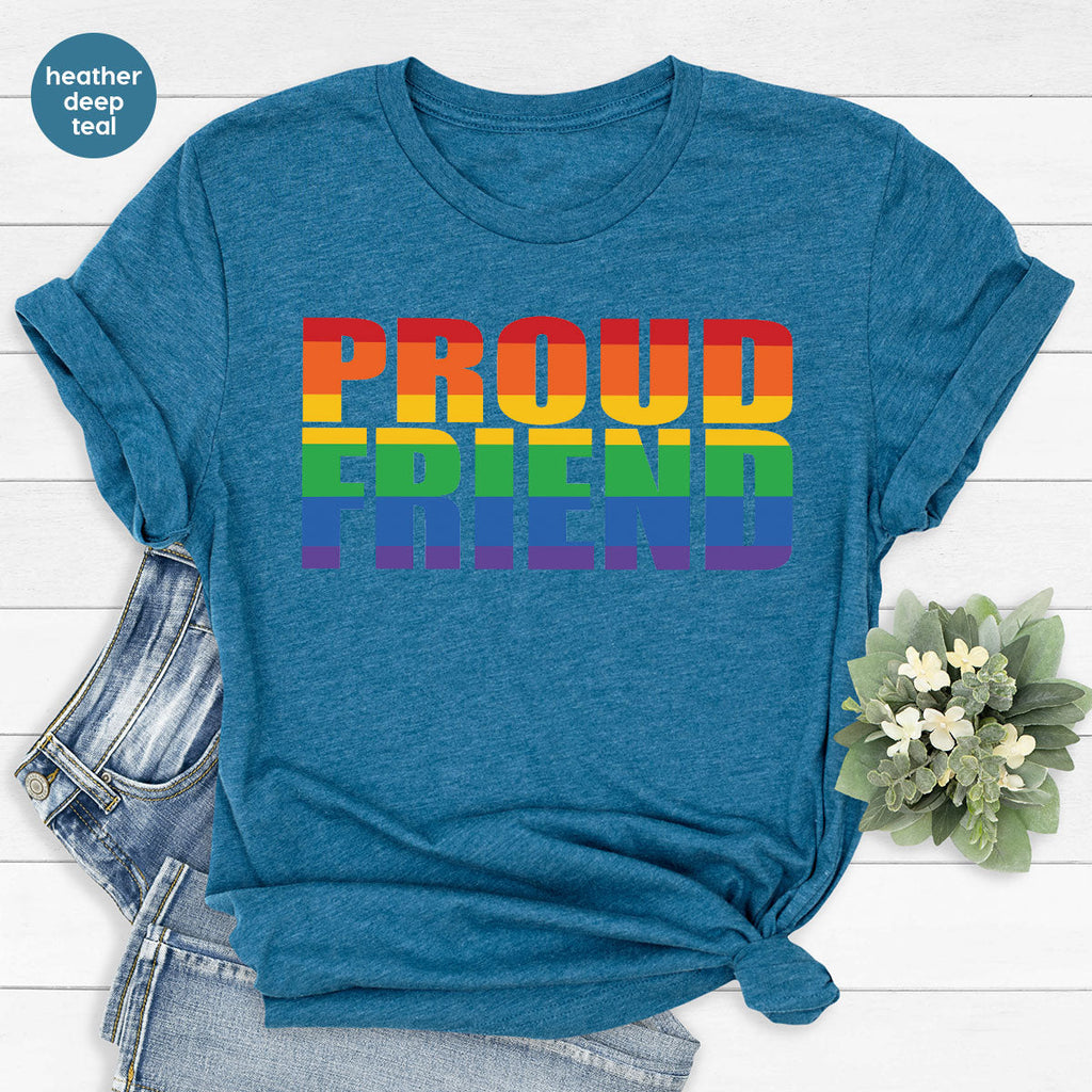 LGBT Friendship Shirt, Proud Friend T-Shirt, Gift Tee product image 2