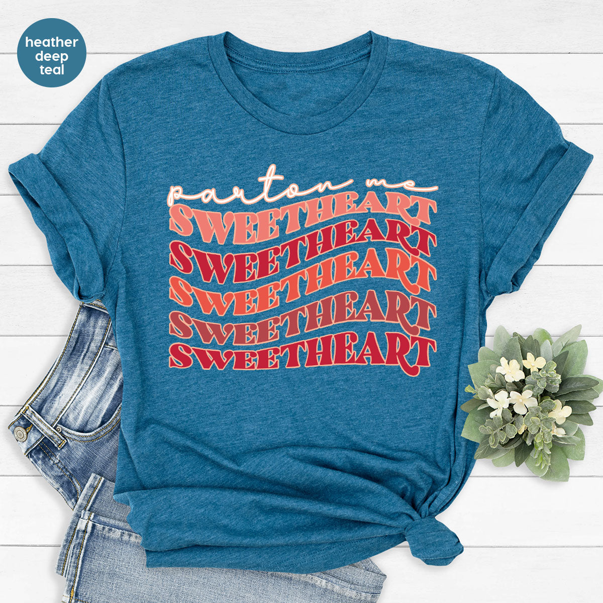 Sweetheart T-Shirt, Valentine's Day Shirt, 2023 Gift product image 4