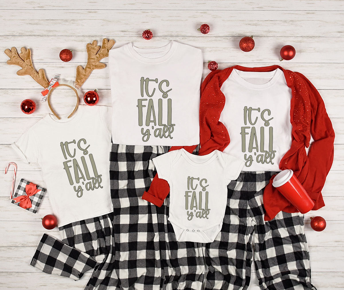 Fall Crewneck Sweatshirt, Its Yall T-Shirt, Gifts, for Her product image 62