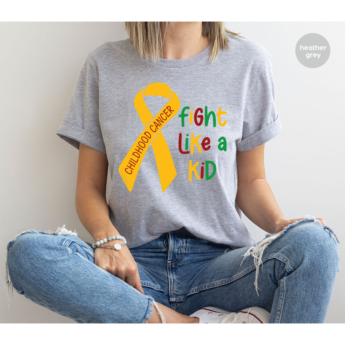 Fighting Like A Kid Shirt, Cancer Fight Childhood Canver product image 99