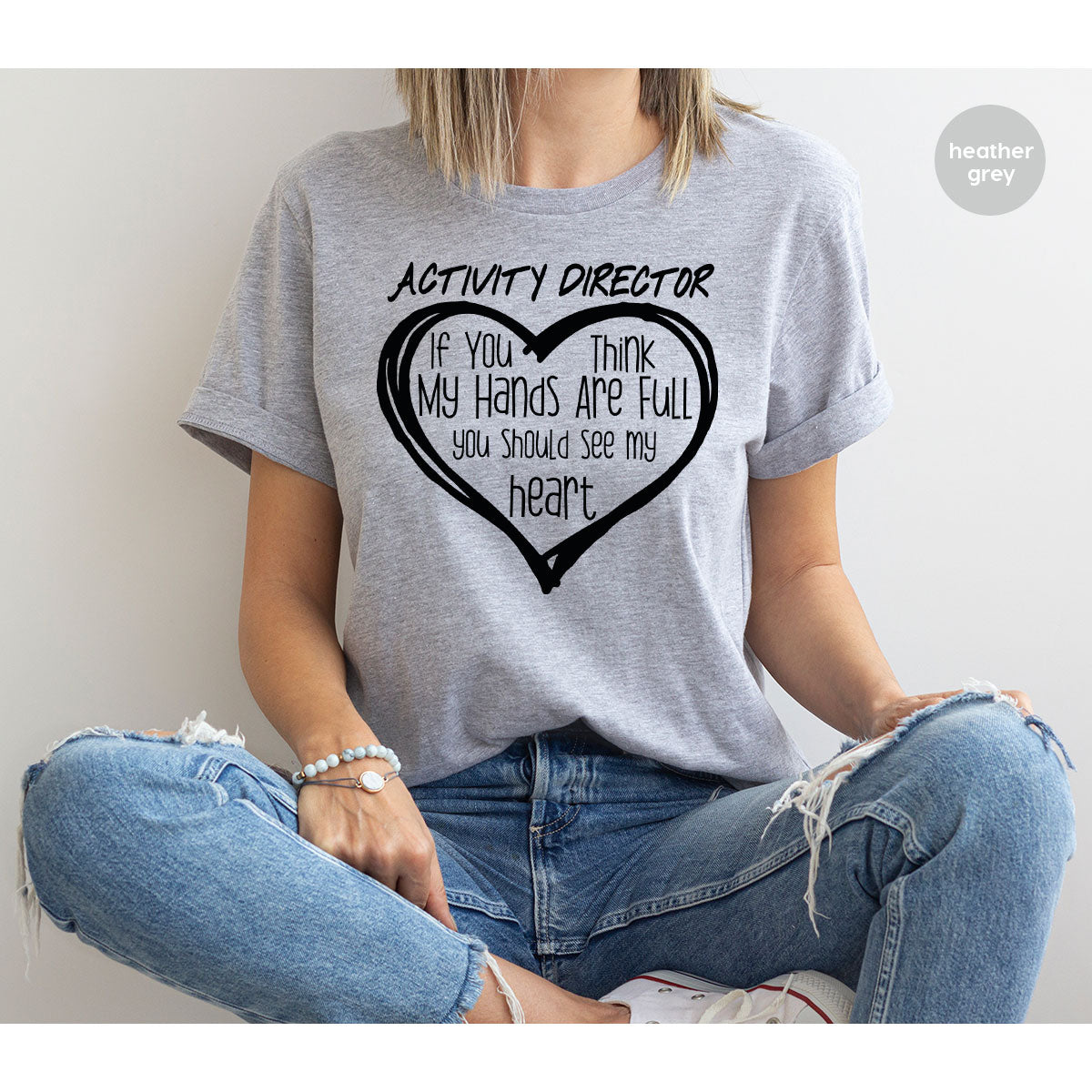 Activity Director Shirt, Love Heart Gift For Couples product image 102