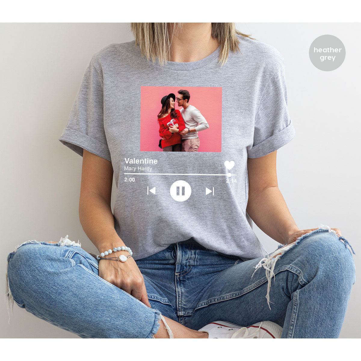 Custom Photo Valentine's Day Shirt, Personalized Gift product image 68