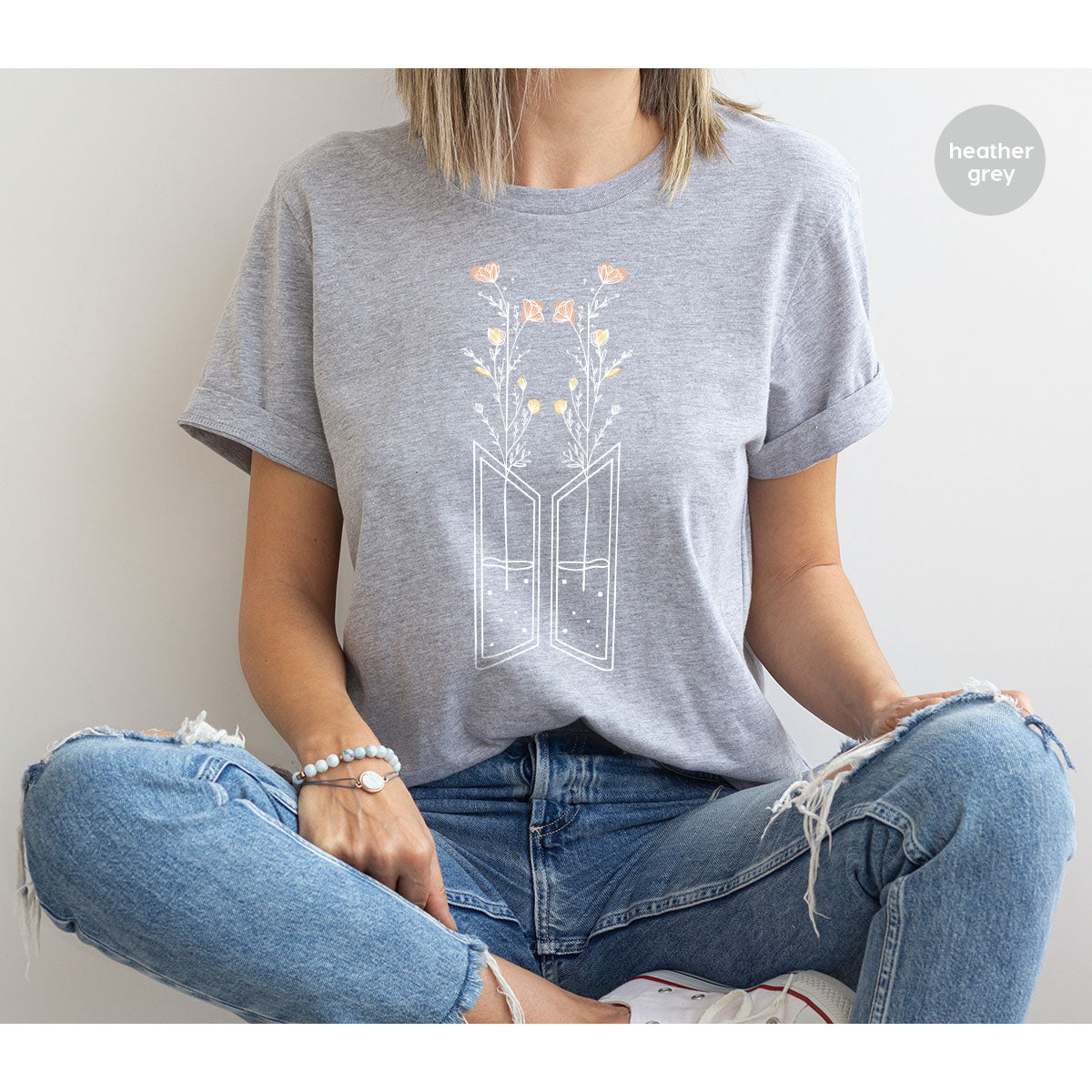 Heart Tree Shirt, Window of Love Valentine's Day Design product image 4