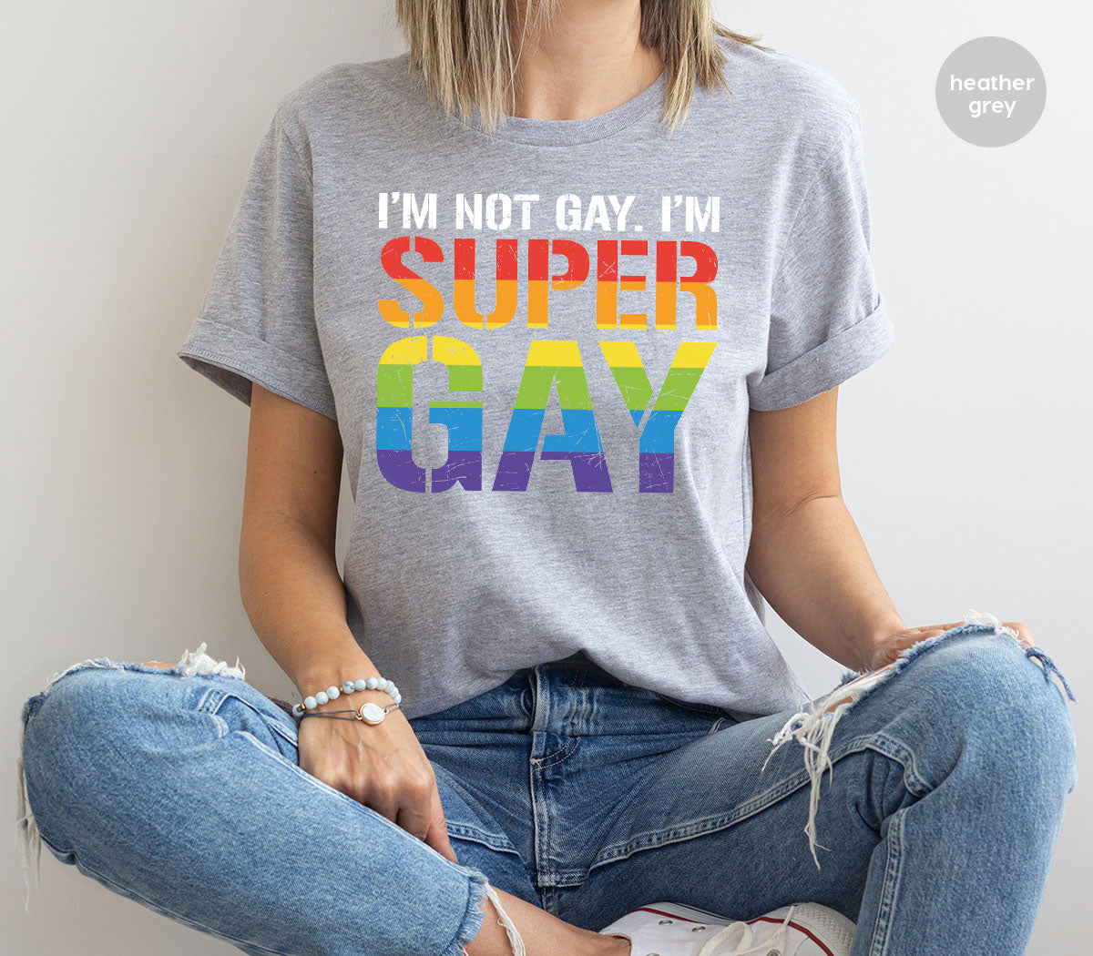 Super Gay Shirt, LGBT Power T-Shirt, Tee product image 119