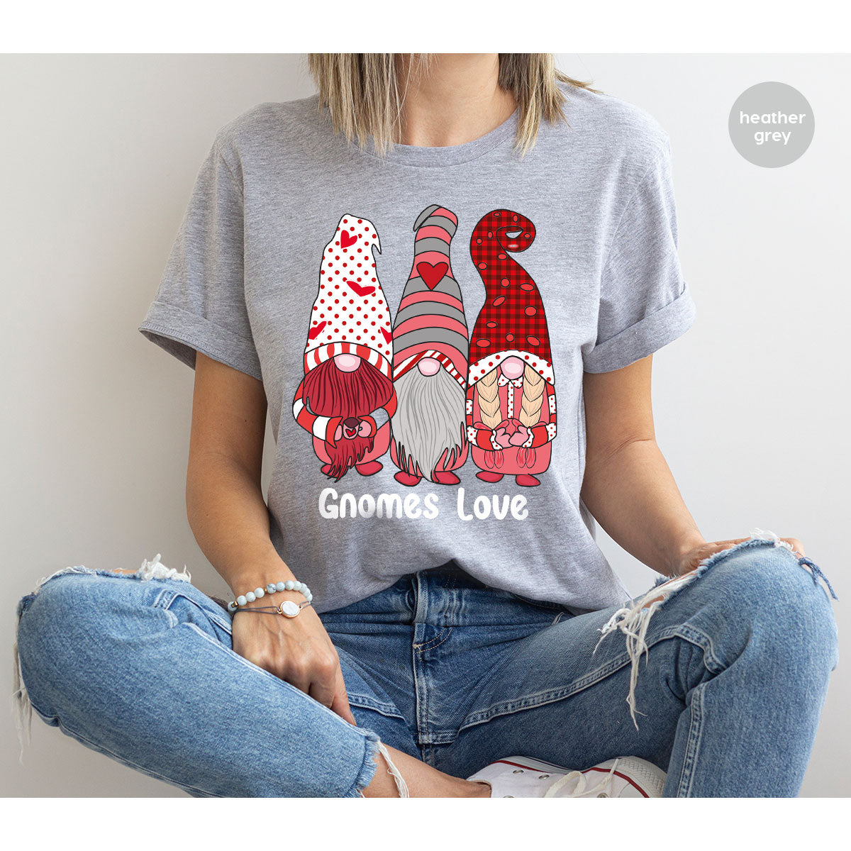 Gnomes Love Shirt, 4ever Best T-Shirt, Valentine's Day 2023 product image 18