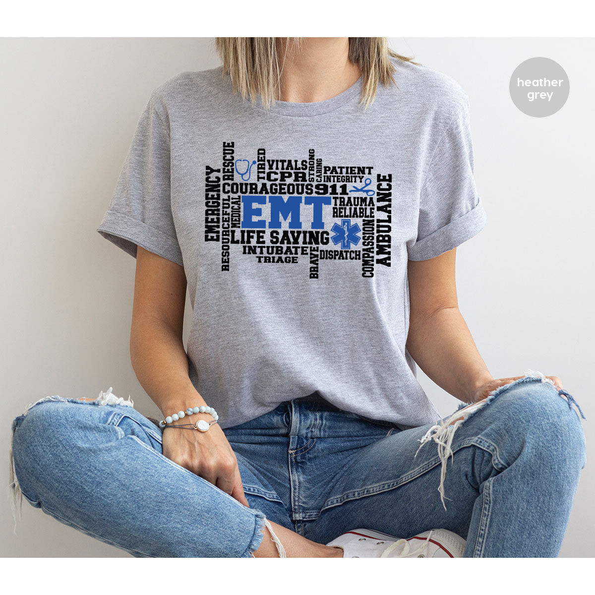 EMT Shirt, Gift For Paramedics, Life Saving T-Shirt product image 7