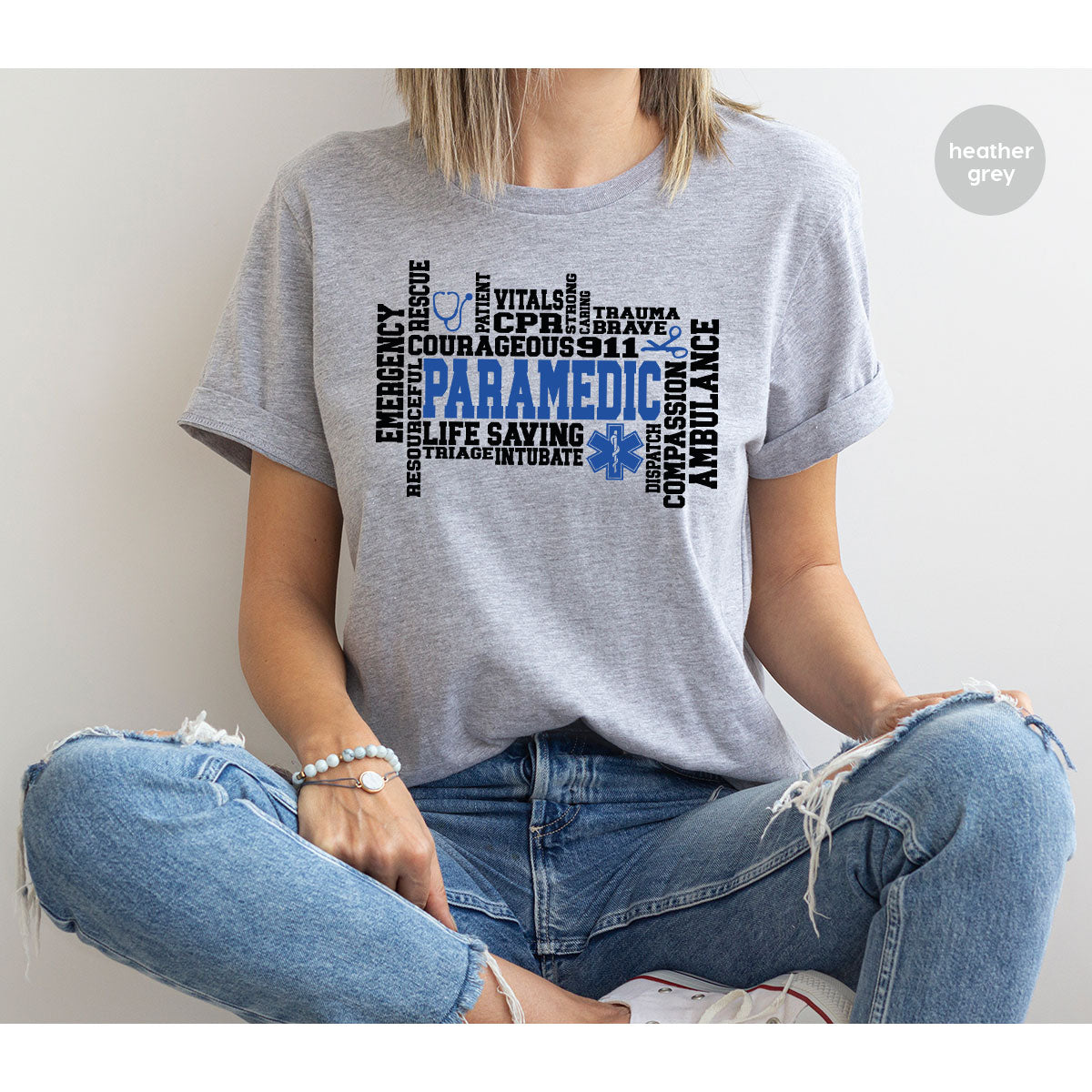 Paramedic T-Shirt, Ambulance Shirt, Life Saver Gift For product image 2