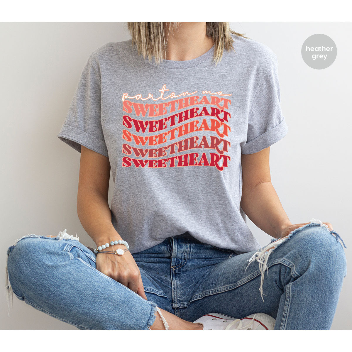 Sweetheart T-Shirt, Valentine's Day Shirt, 2023 Gift product image 5