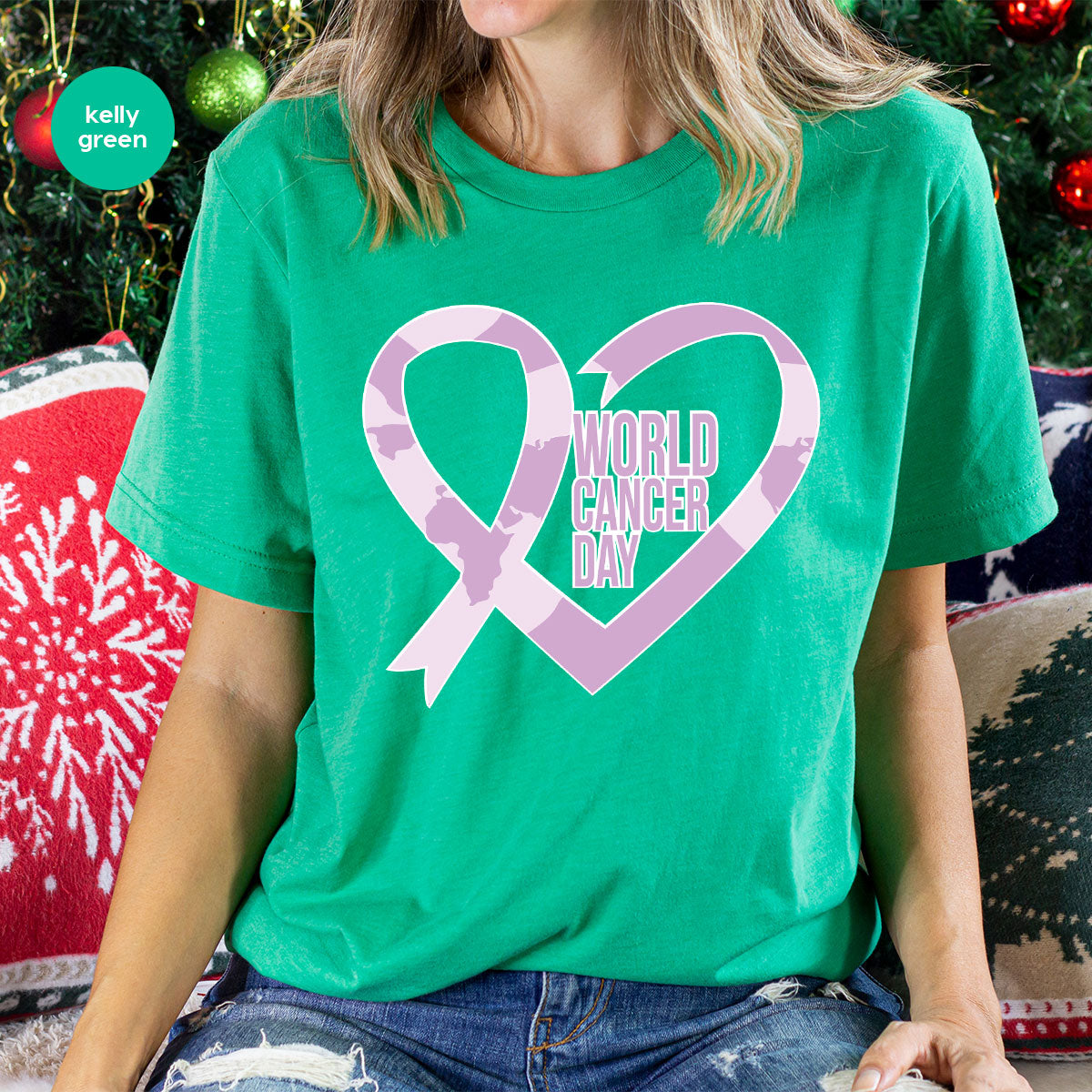 World Cancer Day Gift, T-Shirt, Support Shirt product image 13