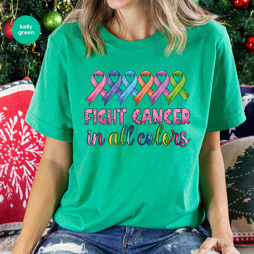 Lung Cancer Shirt, Family Support T-Shirt product image 7