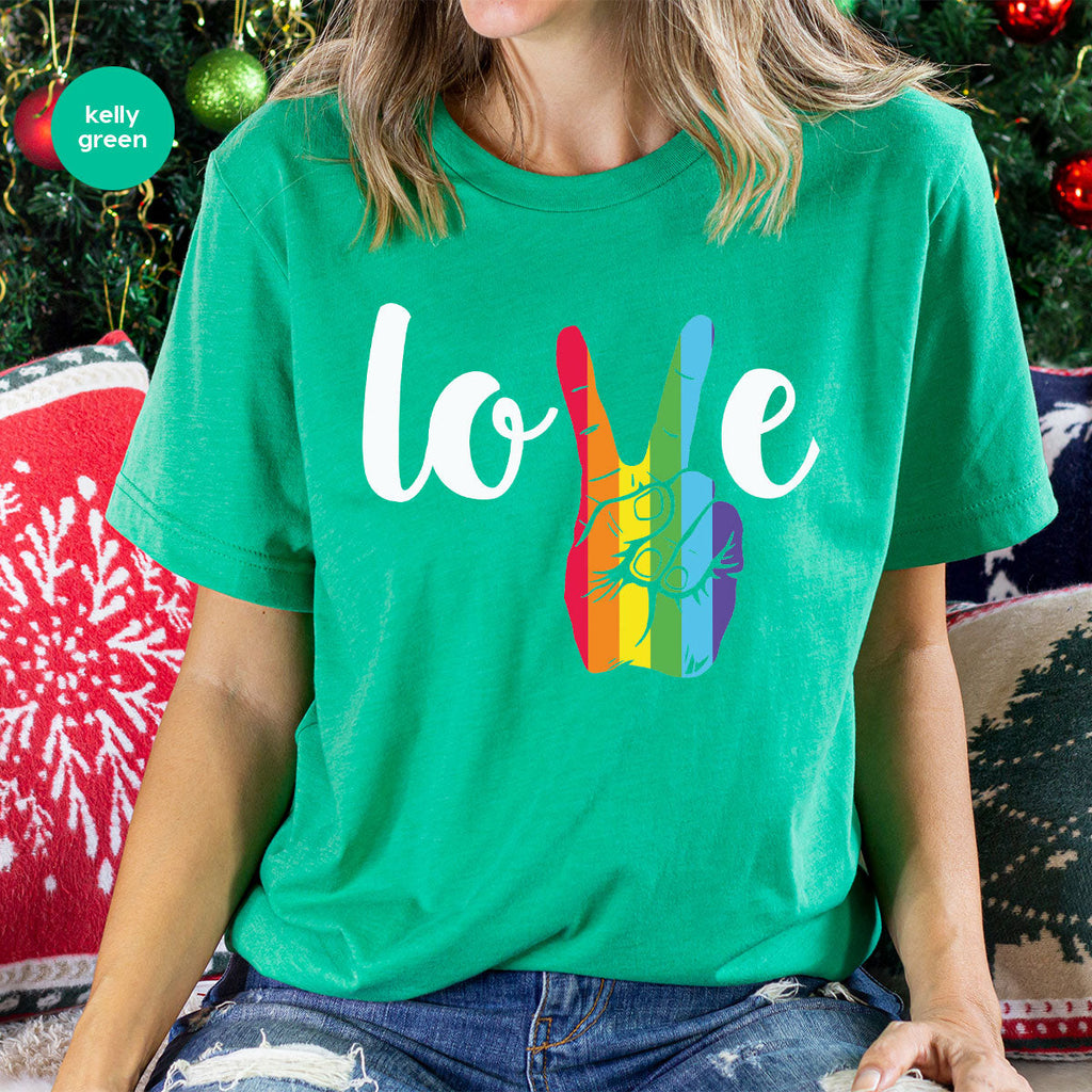 LGBT Love Shirt, Victory T-Shirt, Pride Tee, Glory product image 118