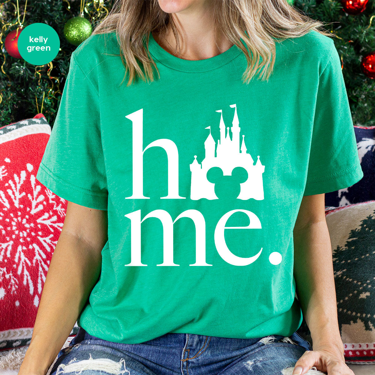 Disney Shirt, Family Home Sweatshirt, World Castle Graphic product image 8